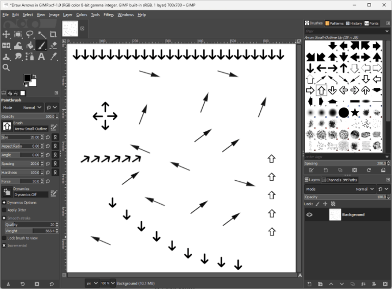 3 Easy Ways to Draw Arrows in GIMP (StepbyStep)