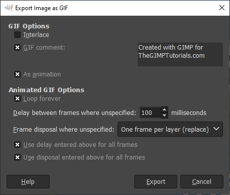 How do I add text to an animated .gif in gimp? - Ask Ubuntu